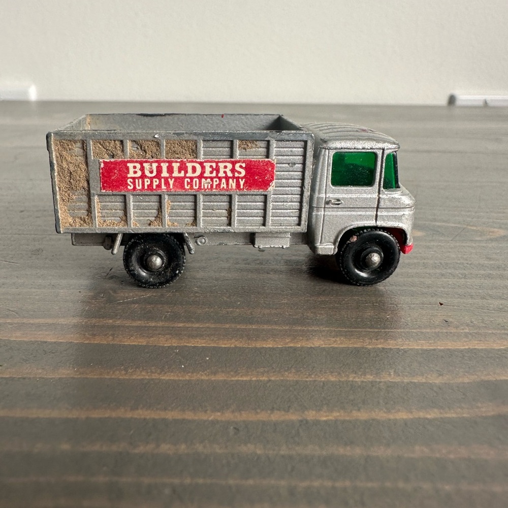 Vintage metal Matchbox Scaffolding truck
